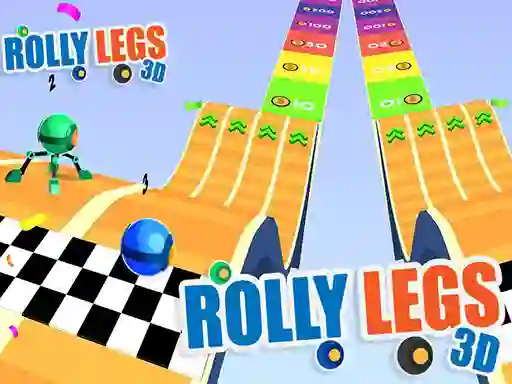 Logħba Rolly Legs 3D onlajn