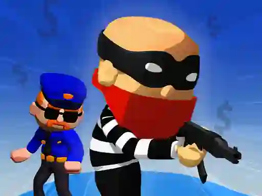 Logħba Bank Robbery Puzzle Shooter onlajn