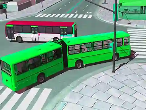 Logħba Bus Driving 3d simulator - 2 onlajn