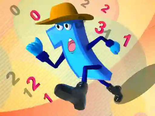 Logħba Number Run 3D onlajn