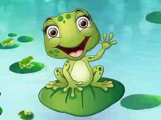 Logħba Greedy frog onlajn