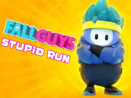 Logħba Fall Guys Stupid Run onlajn