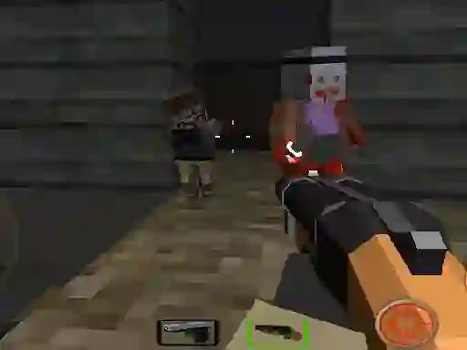 Logħba PGA6 Zombie Arena 3D Survival onlajn