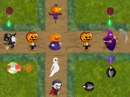 Logħba Halloween Ghouls onlajn