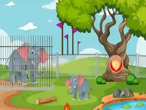Logħba Rescue The Elephant Calf 2 onlajn