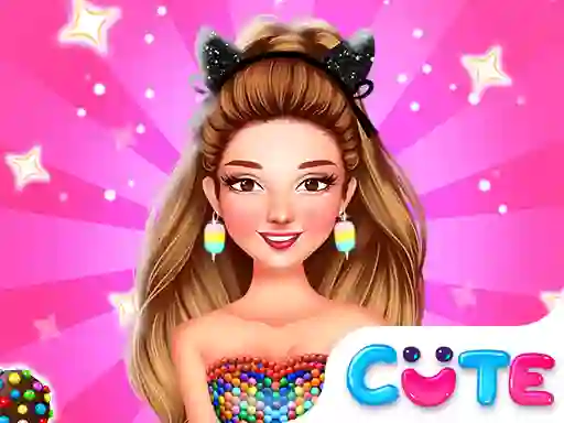 Logħba Celebrity Love Candy Outfits onlajn