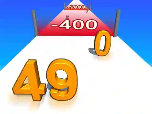 Logħba Math Runner Combine Number onlajn