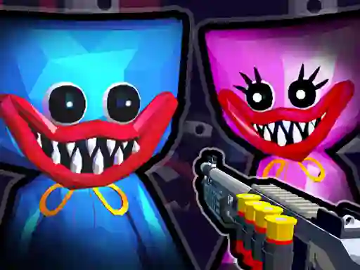 Logħba Huggy Wuggy Shooter onlajn
