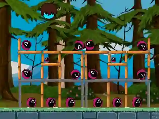 Logħba Angry Shoot Squid Game onlajn