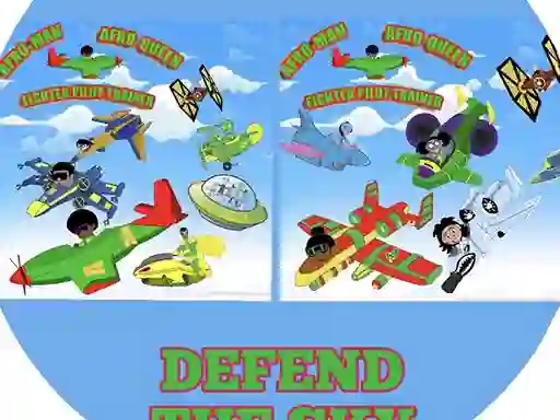 Logħba Afro-man  Afro-queen Fighter Pilot Trainer onlajn