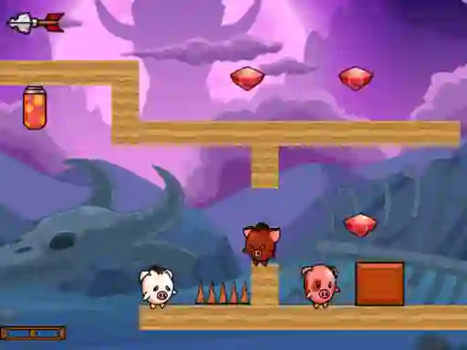 Logħba Pig Bros Adventure onlajn