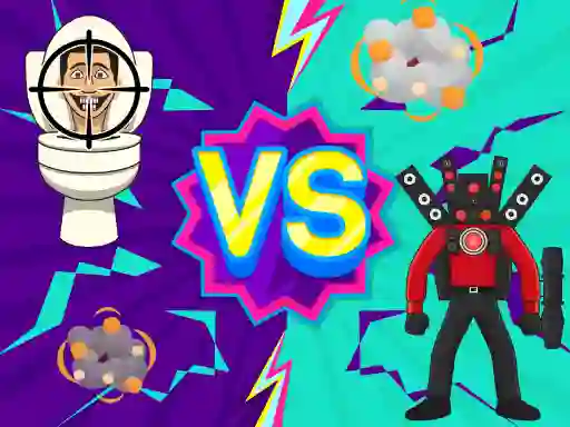 Logħba Speakerman Vs Skibidi Toilet onlajn