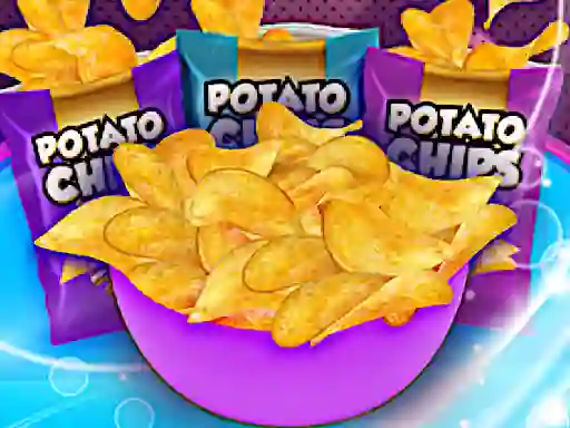 Logħba Potato Chips Simulator onlajn