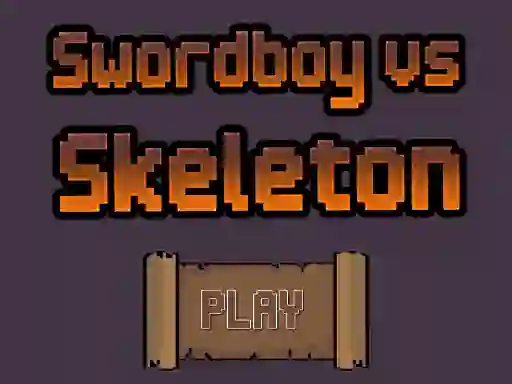 Logħba Swordboy Vs Skeleton onlajn