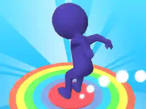 Logħba Flip Jump Race 3D onlajn