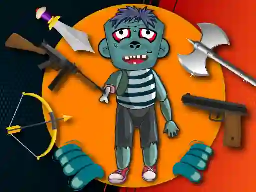Logħba Kick The Zombie onlajn