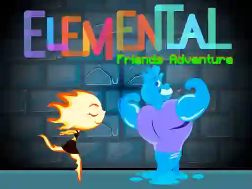Logħba Elemental Friends Adventure onlajn