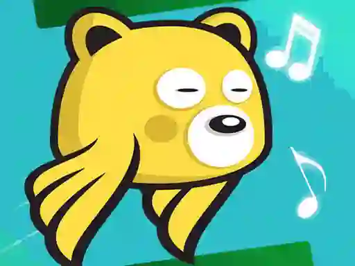 Logħba Jumping Flappy Bear onlajn