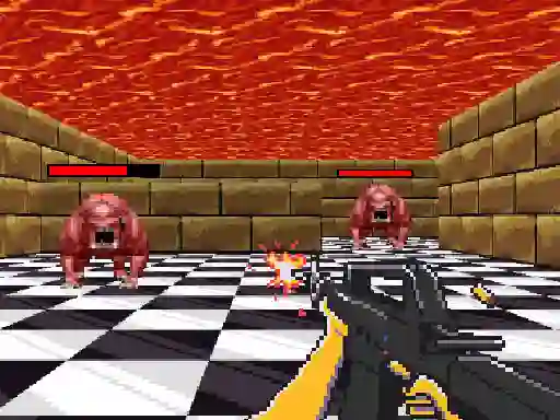 Logħba Retro FPS Escape onlajn