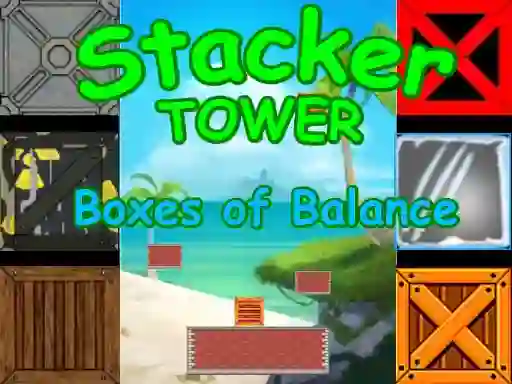 Logħba Stacker Tower Boxes of Balance onlajn