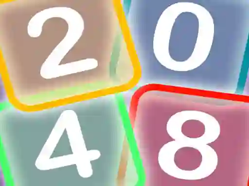 Logħba Neon Game 2048 onlajn