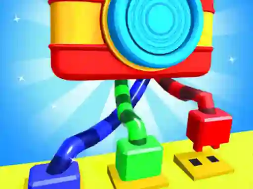 Logħba Tangle Puzzle 3D onlajn