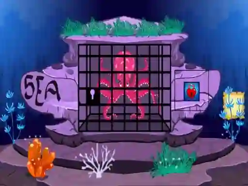 Logħba Octopus Escape onlajn