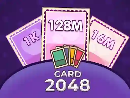 Logħba Merge Card 2048 onlajn