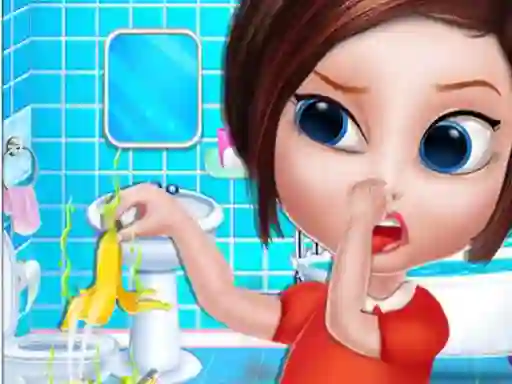 Logħba Sweet Home Clean Up onlajn