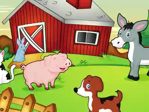 Logħba Happy Farm For Kids onlajn