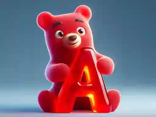 Logħba Gummy Letter Pop onlajn