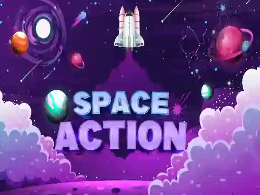 Logħba Space Action onlajn