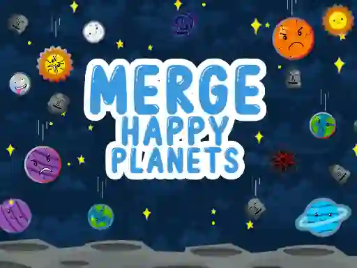 Logħba Merge Happy Planets onlajn