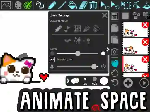 Logħba Animate Space onlajn