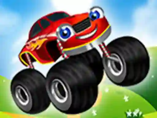 Logħba Monster Trucks Kids Racing onlajn