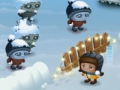 Logħba Snowballs bil zombies  onlajn