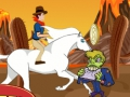 Logħba Cowboy: Shooting zombies  onlajn