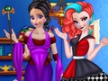 Logħba Elsa U Anna cosplay  onlajn