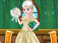 Logħba Tieġ dress Elsa  onlajn