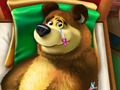Logħba Masha U L Kirurġija Bear  onlajn