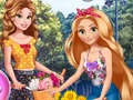Logħba Vjaġġ tar-rota Princesses onlajn