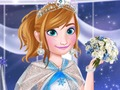 Logħba Princess ballun snowflakes Xitwa  onlajn