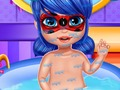 Logħba Pjaċir tad-doċċa tal-Ladybug Baby  onlajn