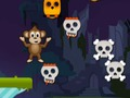 Logħba Halloween Jumper Monkey  onlajn