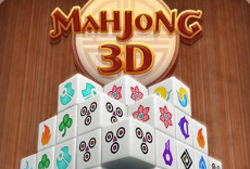 Logħba Mahjong 3d onlajn