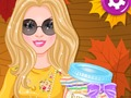 Logħba Barbies Cozy Fall Fwejjaħ  onlajn