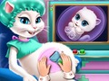 Logħba Kitty Check-up tqal  onlajn