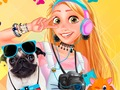 Logħba Princesses and Pets Photo Contest onlajn