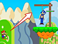 Logħba Mario & Sonic Doll  onlajn