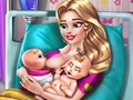 Logħba Mommy Twins Twelid  onlajn